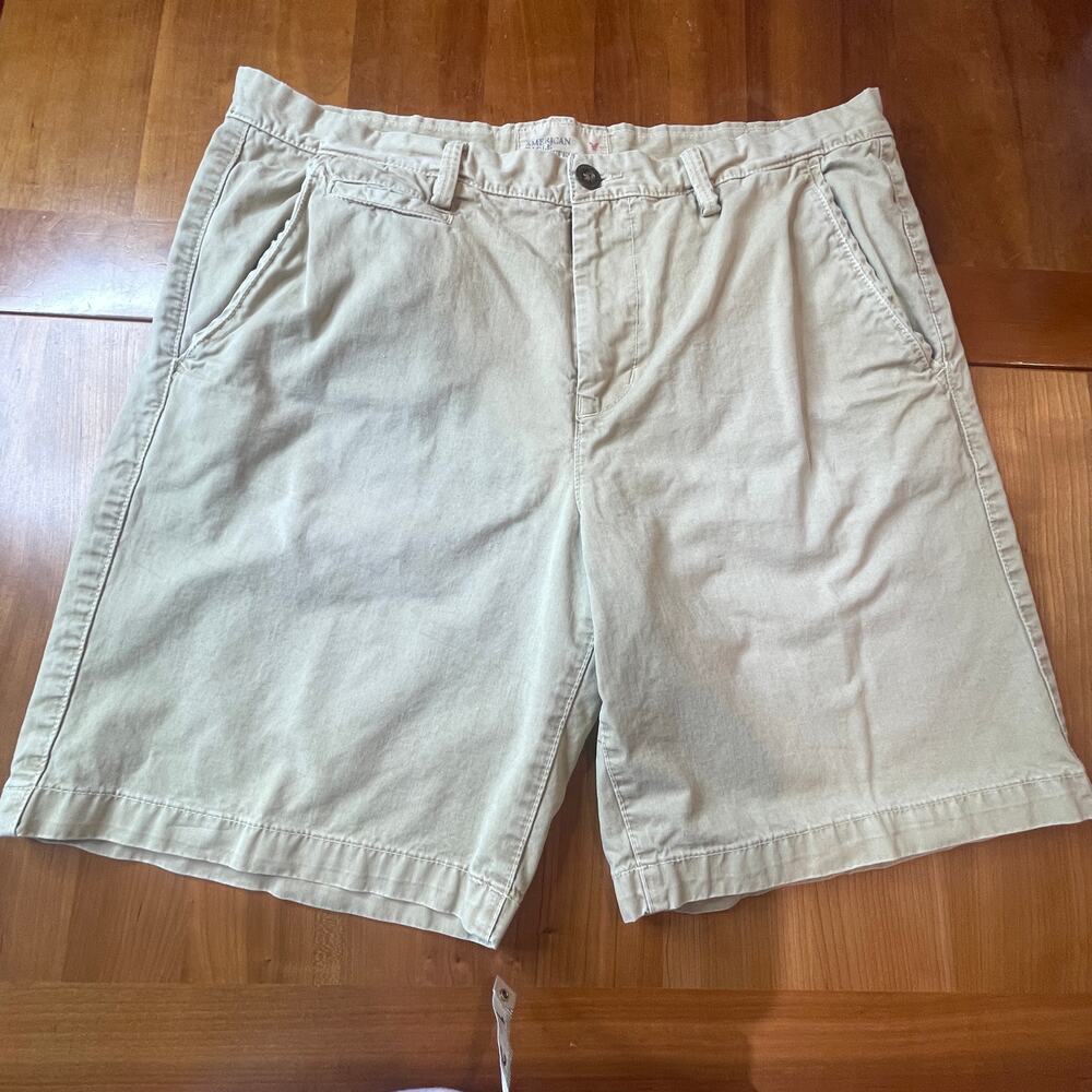 American Eagle Outfitters Men’s Prep Fit Khaki Chino Shorts Size 38